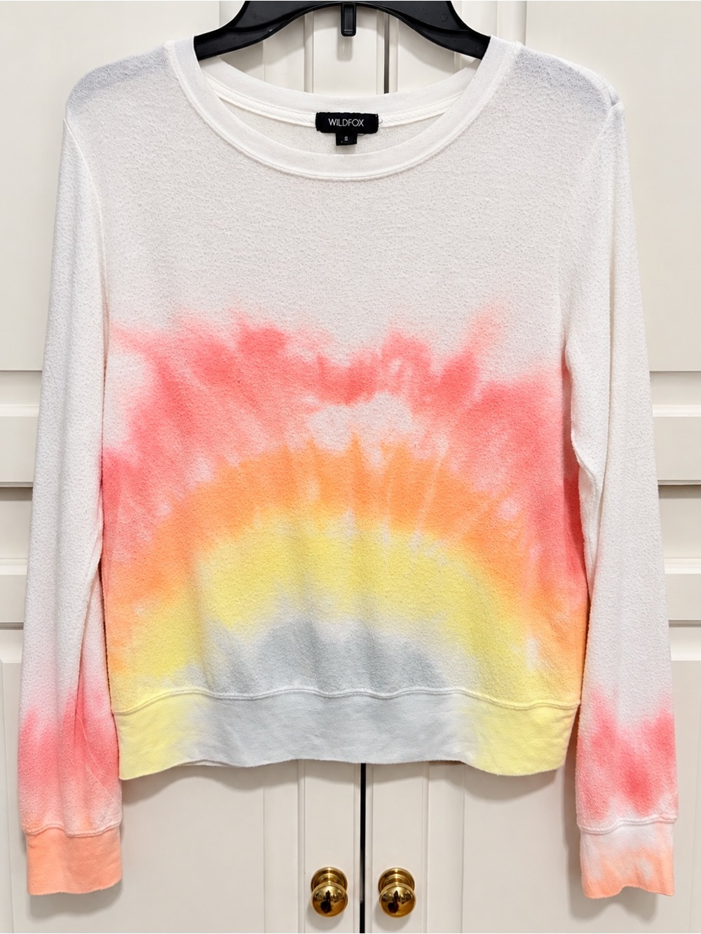 Rainbow Tie Dye Lightweight Sweater